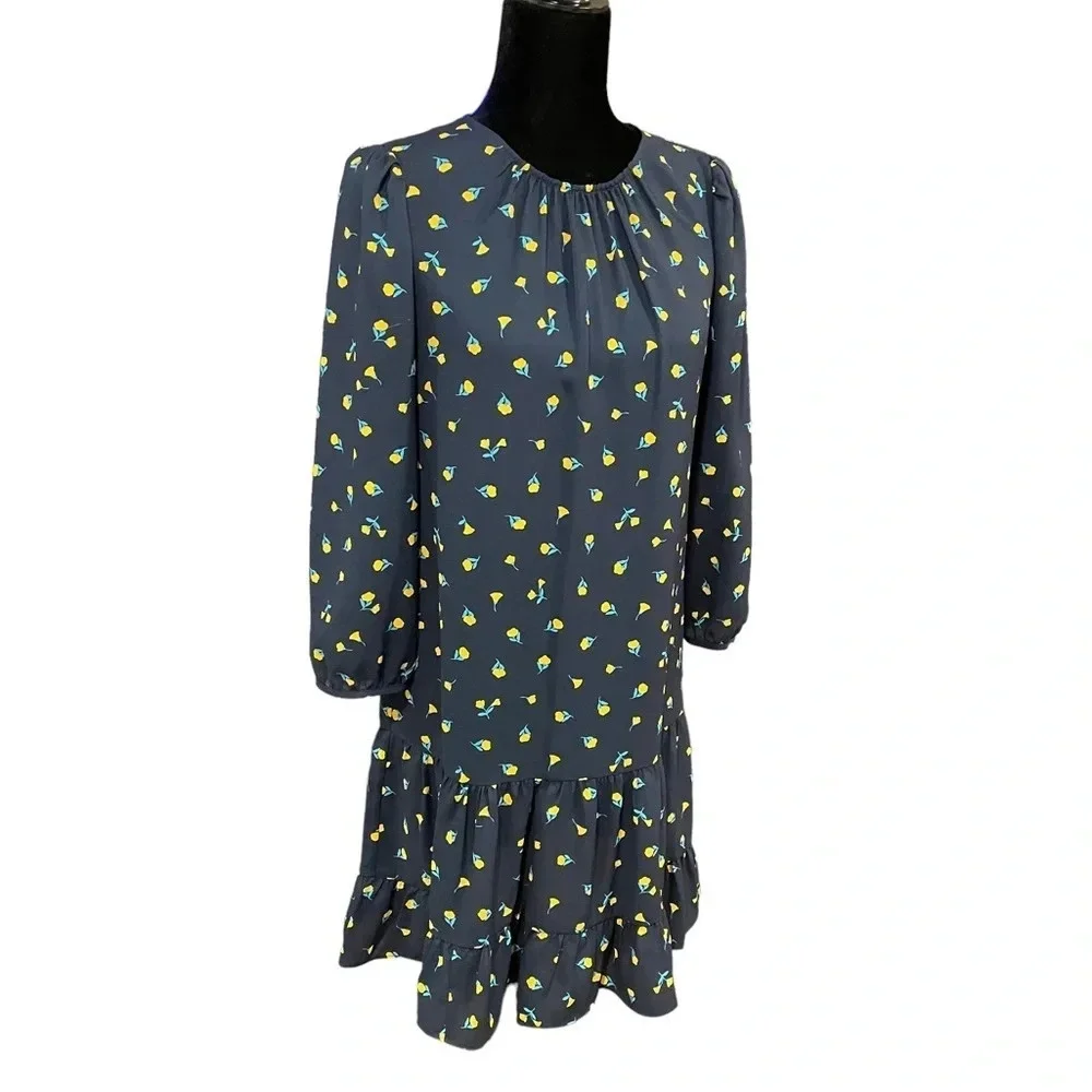 Kate Spade Dainty Bloom Shift Dress in LIGHT ADRIATIC BLUE XS